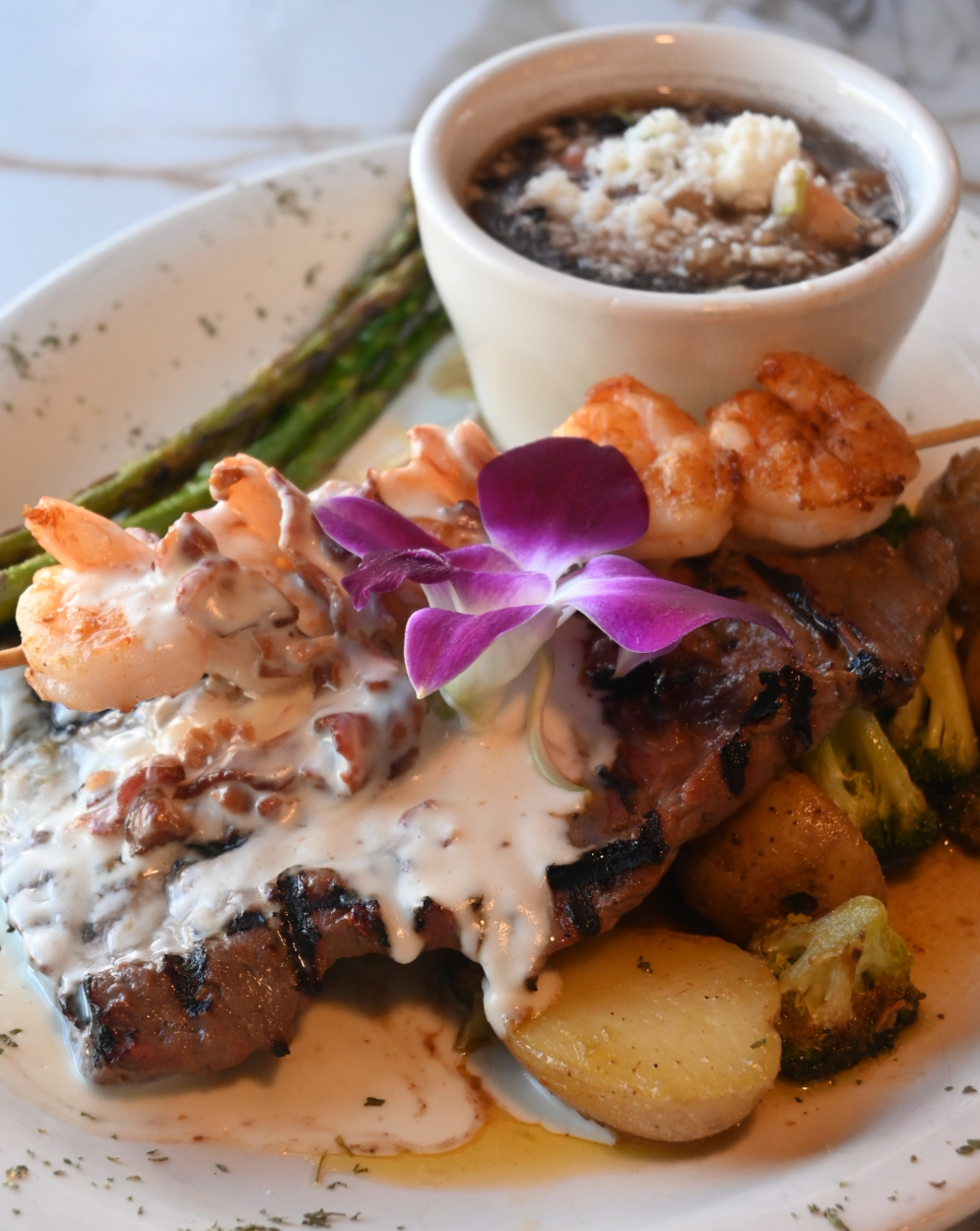 Steak San Juan A Perfect Blend of Land and Sea Delights